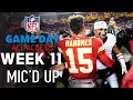 NFL Week 11 Mic&#39;d Up, &quot;you just won us the game boy&quot; | Game Day All Access