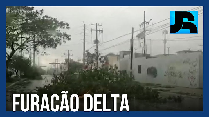Furacão Delta perde força, mas deixa rastro de destruição na costa do México