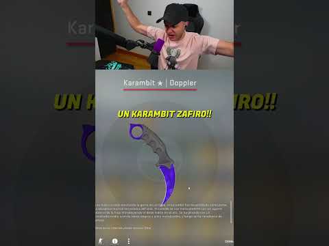 El día que me tocó un Karambit Zafiro en CS:GO!