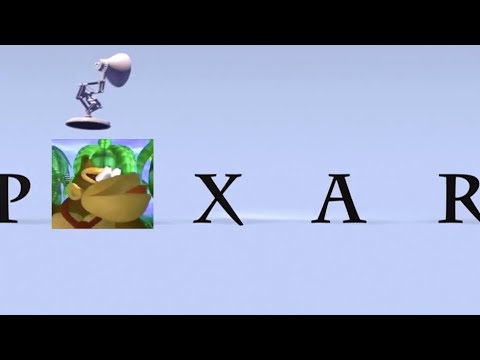 Oh These Are Pretty Cool Bananas #420 but DK is the I in the PIXAR intro