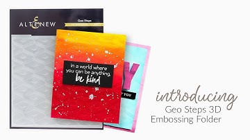 How to Add Texture to Your (Geometric) Handmade Cards