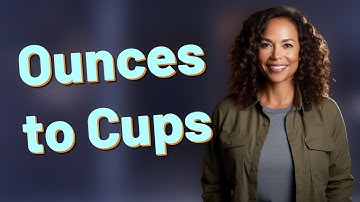 How Can I Quickly Convert Ounces to Cups for Beverages?