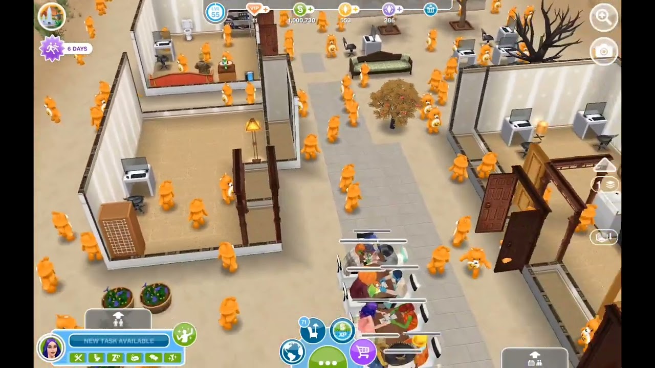 Sims FreePlay Scare Bear Invasion!!