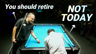 American PLAYER thinks He Can OUTSMART the LEGEND Efren Reyes