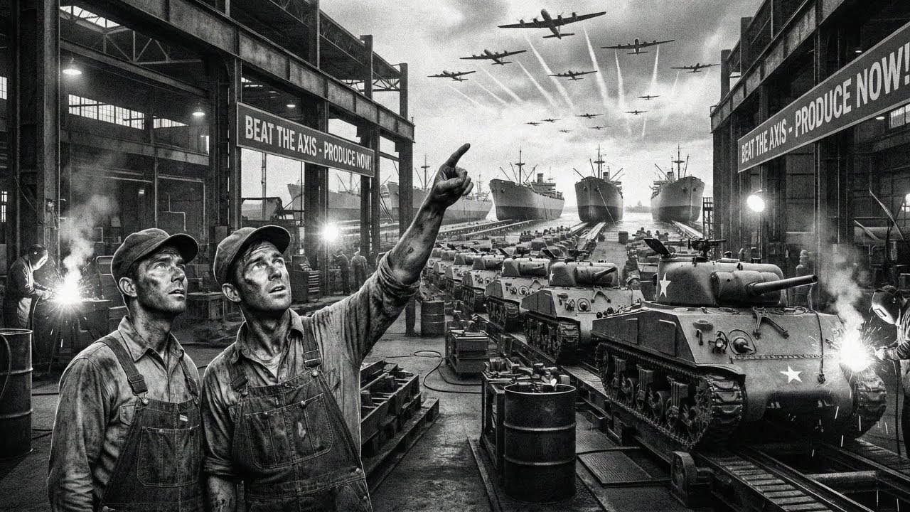 America Had No Time to Prepare — So It Outproduced the Axis Anyway ...