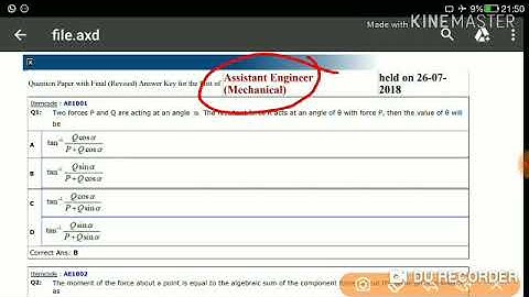 HPPSC AE ( Mechanical ) HP Gk Questions | Held on - 26 July 2018 |