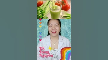 Uống nước ép cần tây có trị cao huyết áp hay không? #nuocepcantay #celery #duocsitrangnguyen