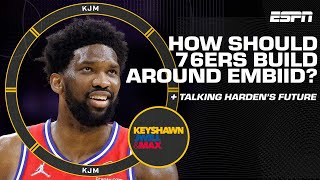 How the 76ers should look to build around Joel Embiid + Discussing James Harden's future | KJM