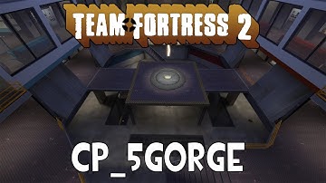 TF2 Map Gameplay: 5Gorge (Control Point)