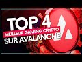 Les crypto gaming les plus prometteuses sur avax  