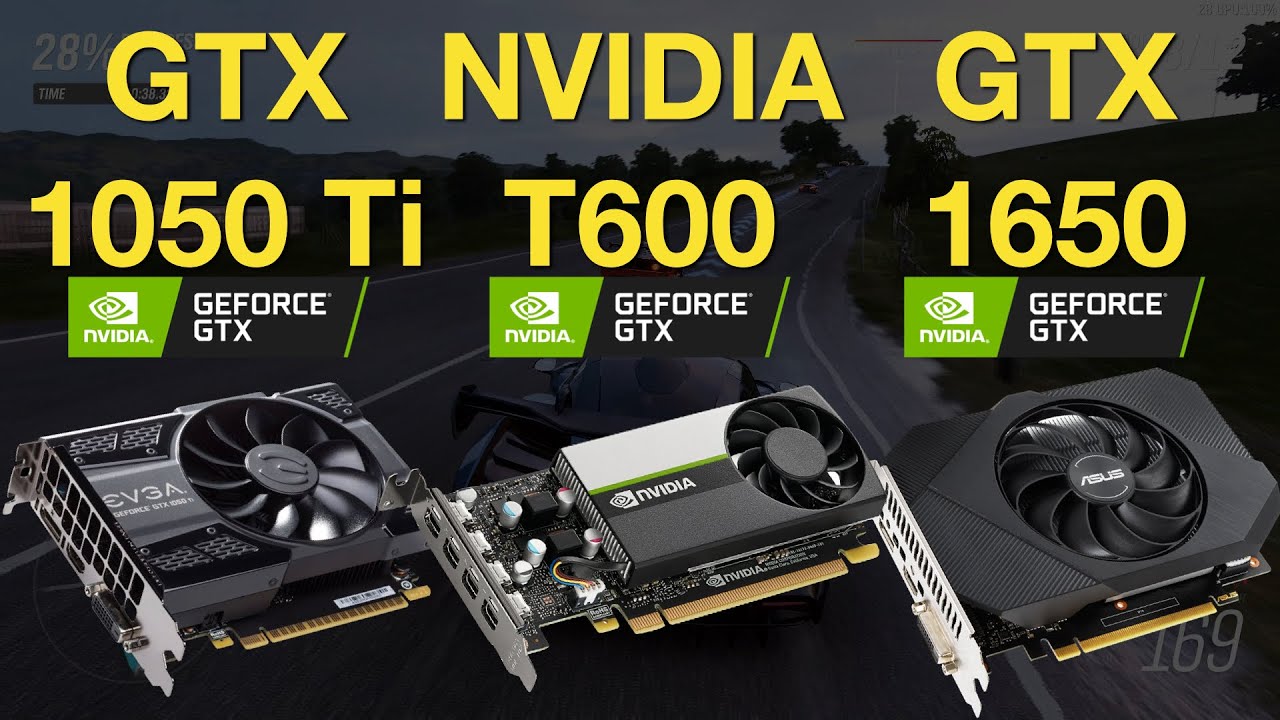 retfærdig vest Tilsvarende Geforce GTX 1050 Ti vs GTX 1650 vs RTX 3050 Gaming Test - 1080p in 5 Games  - YouTube