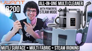 2024's Most Powerful All-Purpose Cleaner! UWANT B200 Multi Spot Cleaner Review & Test (Steam Mode!)