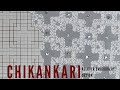 Chikankari allover embroidery tutorial with mukaish work  antrang creations