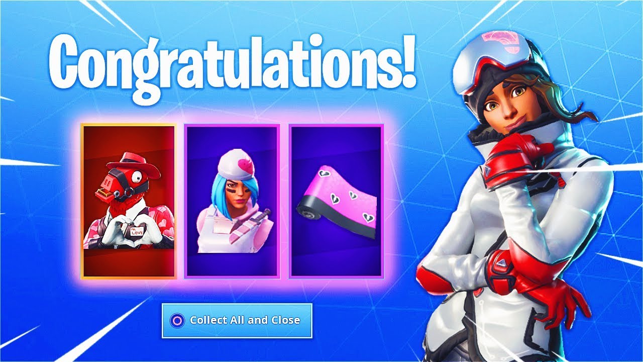 The New FREE VALENTINE'S DAY REWARDS in Fortnite! (Overtime Challenges + Share the Love)