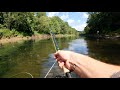 Camping at Beautiful Clear River