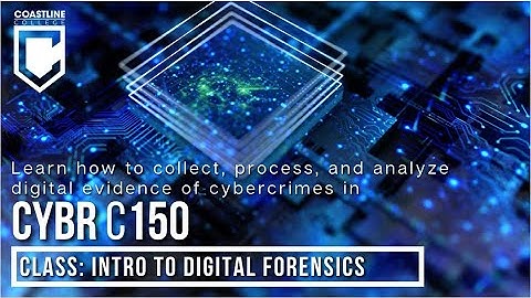 Intro Digital Forensics Course - CYBR c150