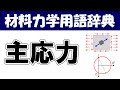 主応力ってなに?材料力学の専門用語を分かりやすく説明【材料力学用語辞典】