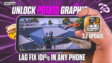 Potato Graphics 3.7 Update🔥 | Lag Fix Low In Device Permanent [120 FPS Unlock Stable