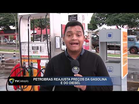 Petrobras reajusta preços da gasolina e do diesel
