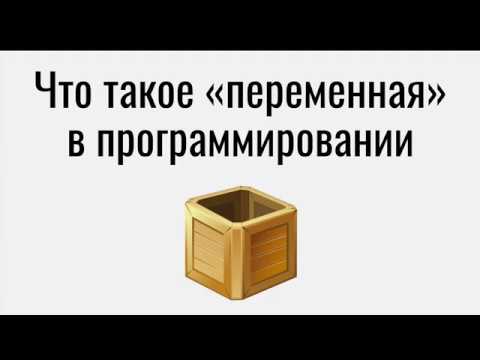 Видео: Как называется переменная в классе?