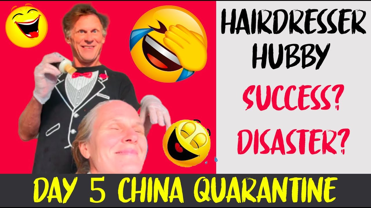 55: DAY 5 CHINA QUARANTINE - Why does my husband LOVE to color my hair?