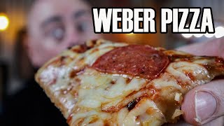 Can you bake pizza in a Weber kettle