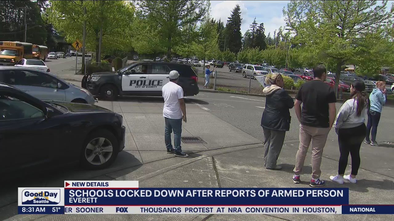 Schools locked down after reports of armed person | FOX 13 Seattle ...