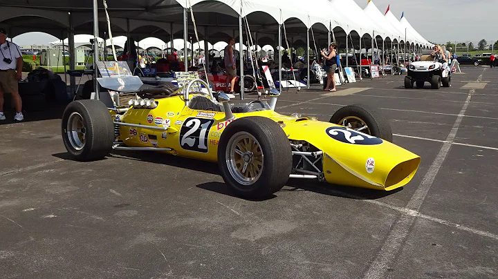 1967 Indy Racecar Vollstedt Ford Bryant Cooling # ...