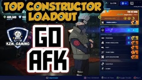 TOP CONSTRUCTOR LOADOUT IN FORTNITE SAVE THE WORLD GO AFK ANYTIME The BEST CONSTRUCTOR