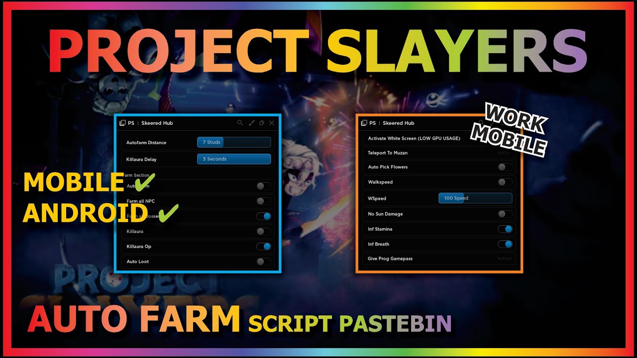 Project Slayers Script Download For Windows PC - Softlay