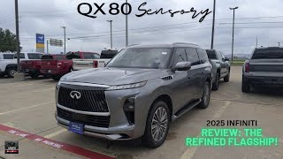 2025 INFINITI QX80 Sensory: Walkaround and Tour at Bob Tomes Pre-Owned 