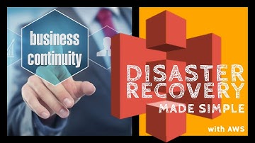 Disaster Recovery Made Simple with AWS | Business Continuity