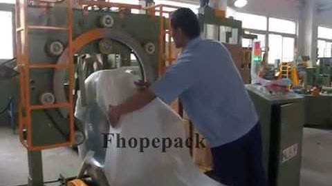 Pipe coil wrapping machine&hose packing machines 9