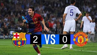 Barcelona x Manchester United | 20 | extended highlights and Goals | UCL final 2009