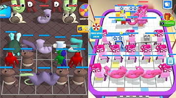 Alphabet Hero Merge Master Vs Merge Number Cube Run Max Level GamePlay