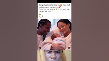Thumbnail of Rihanna ASAP Rocky and second child #rap #love #music #song #rihannababy #rihannaday #shorts