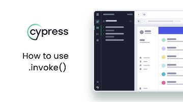 How to use the Cypress invoke method