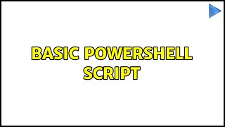 Basic Powershell script (3 Solutions!!) How To Sign A Powershell Script Easily 3 Solutions