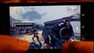 Modern Combat 4 Gameplay on Sony Xperia Z1 (for Android) Gaming performance in Full HD screenshot 5