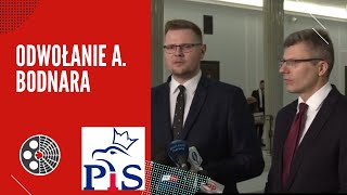 Odwołanie A. Bodnara - Konferencja Pis
