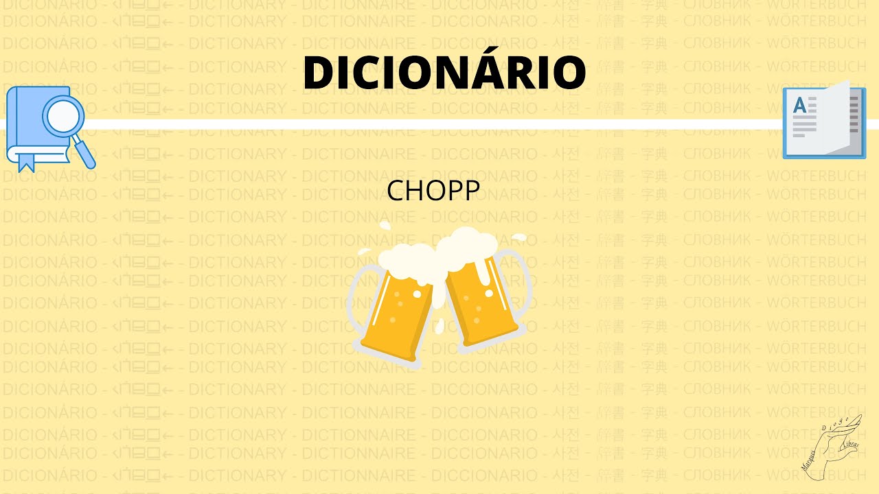 CHOPP SINAL LIBRAS - Dicionário - YouTube