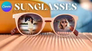 how to blend two images in Canva |  blend image Canva tutorial step by step