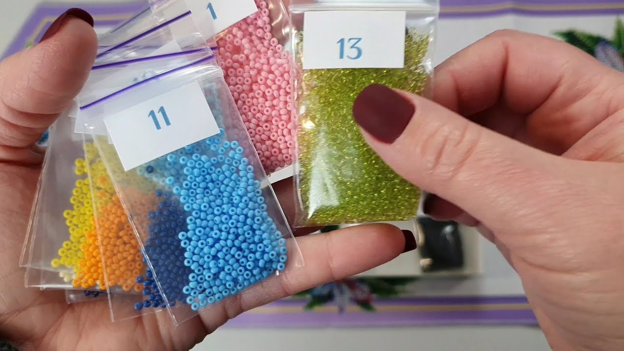 Perlensticken  Unboxing - Virena Bestellung ist angekommen -