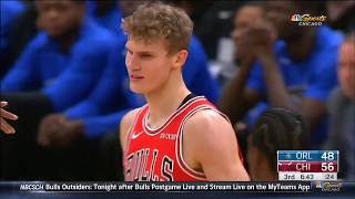 Lauri Markkanen gets technical for savage dunk on Vucevic!