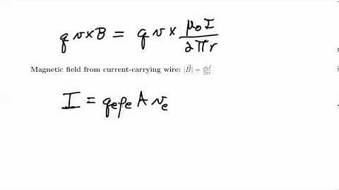 Relativity Notes 16 Lorentz Contraction + Electrical Field = Magnetic Field