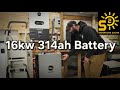 EG4’s NEW 16kWh 314Ah Wall-Mount Battery + PowerLift Pro | Game-Changer for Home Solar?