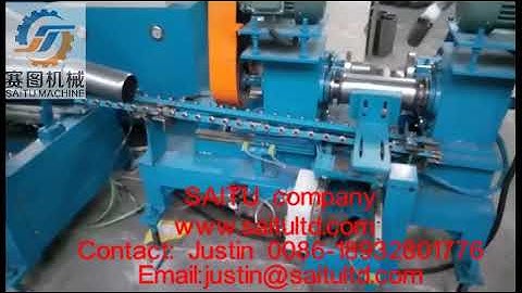 Full automatic pipe way extinguisher cylinder tube production line