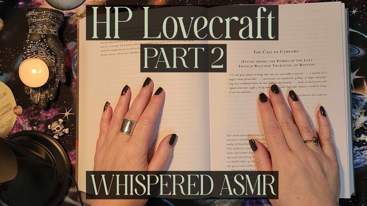 WHISPERED ASMR | HP Lovecraft, The Call of Cthulhu Part 2 | Whispered Reading, Horror, Cthulu Mythos
