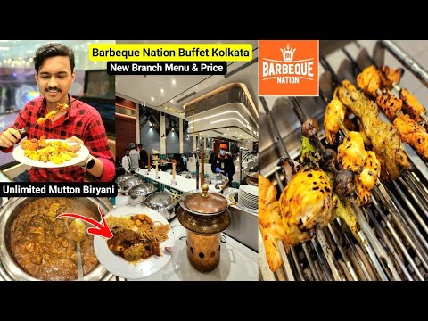 নতুন ভাবে Barbeque Nation Buffet Kolkata😱|Unlimited Mutton Kebab😍|Best Unlimited Buffet in Kolkata