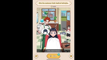 [Brain Puzzle] Tricky Quest Level 123- Give the customer their desired hairstyle